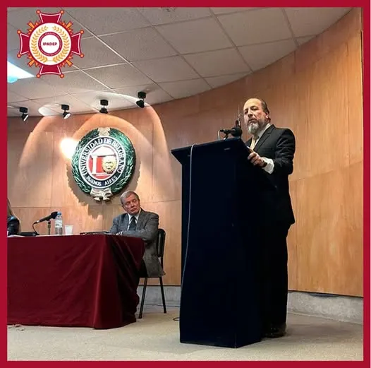 El Perú muy bien representado por el Maestro Iván Torres La Torre en la Conmemoración de los 102 años de la Sanción del Código Penal Argentino y su Actual Reforma.