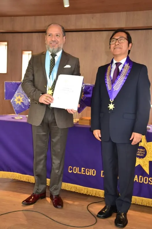 El Presidente del IPADEP Maestro Iván Torres La Torre es nombrado Presidente de la Comisión Consultiva de Derecho Penal en el Ilustre Colegio de Abogados de Lima Este.