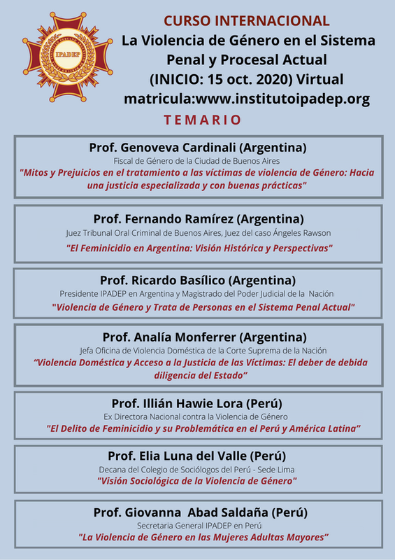 Cuadro de profesores por temas académicos — 2
