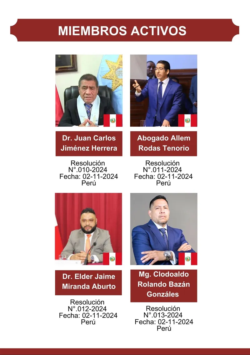 Página 5: Miembros activos